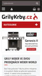 Mobile Screenshot of grilykrby.cz